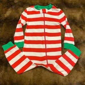 (5/$25) Carter’s Holiday striped pajamas